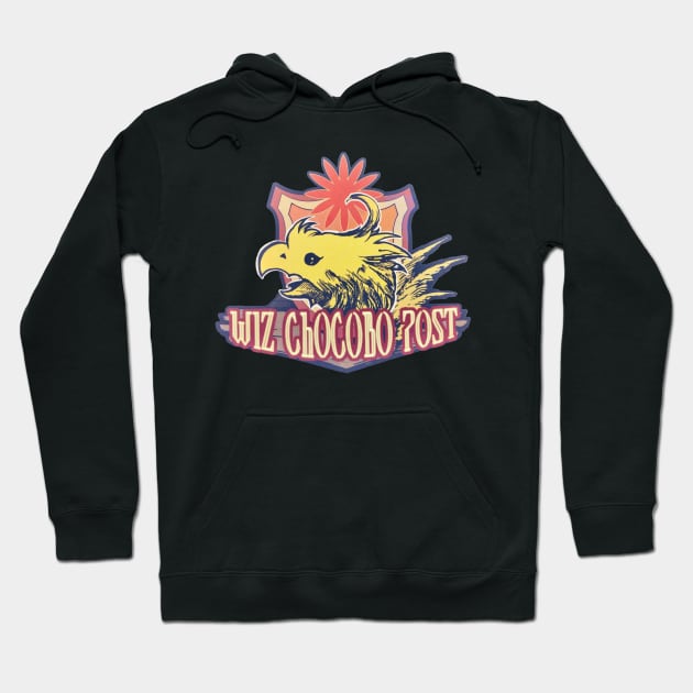 Wiz Chocobo Post Hoodie by badgerinafez